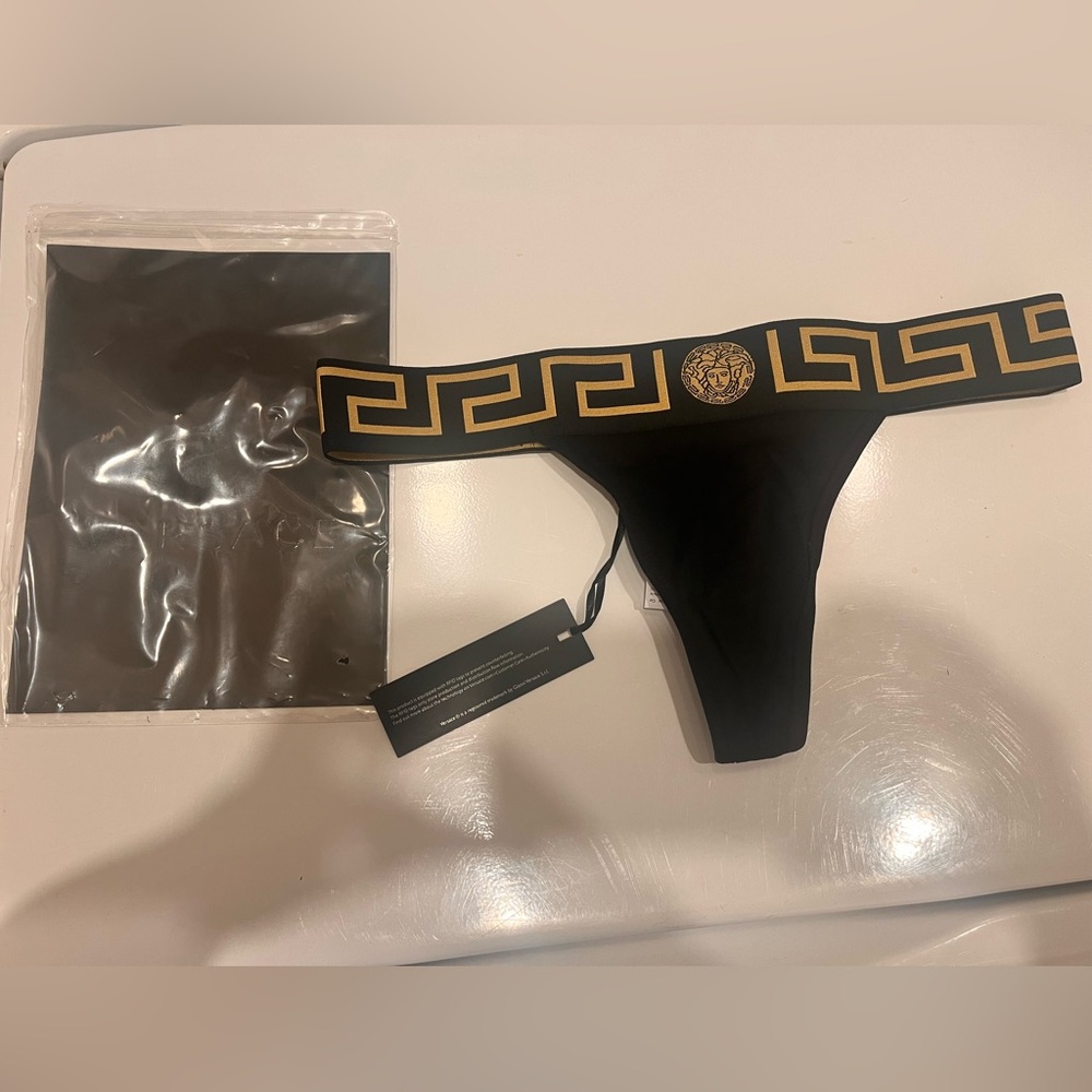 Authentic Versace thong NEVER USED BRAND NEW